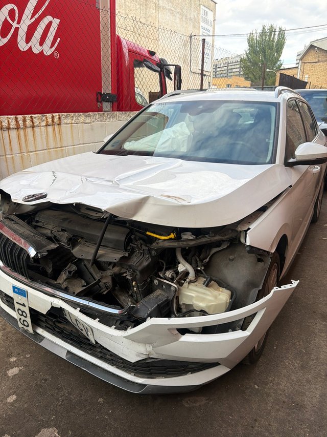 Skoda Kamiq 1.5 TSI 2019 · Golpe · ARRANCA Y ANDA