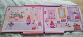 Libro magnético de muñecas y accesorios