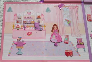 Libro magnético de muñecas y accesorios