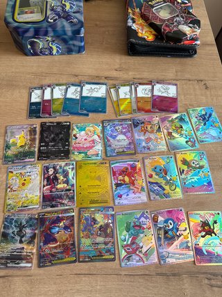 Lote cartas Pokémon fan