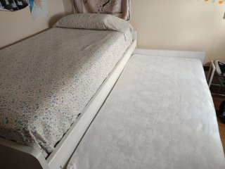 Cama nido con cajones de almacenaje