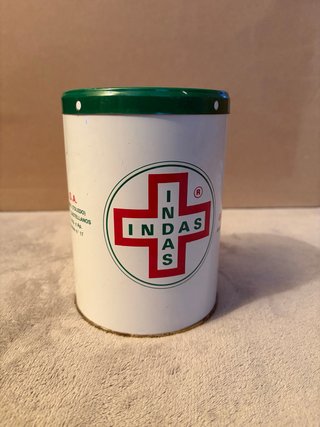 Lata Vintage Indas S.A. Farmacia 1993