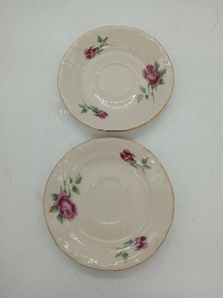 Coppia piattini ceramica Tulowice 12 cm