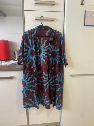 Camisa larga estampado sol