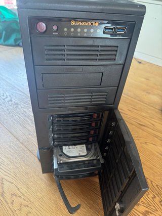 Servidor NAS Supermicro / IPMI / 32GB ECC