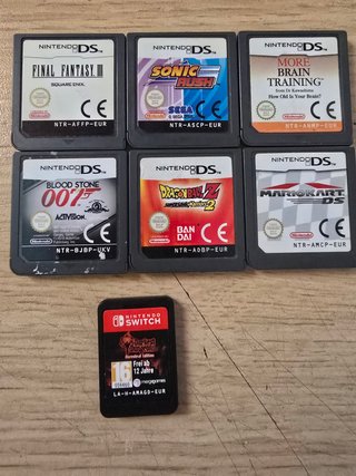 Lote Juegos Nintendo DS y Switch