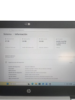 HP ProBook 430 G6 256GB SSD 16GB RAM Win 11