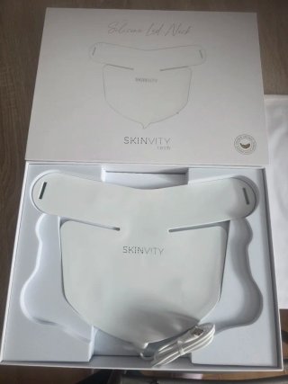 SKINVITY Mascarilla LED Cuello Silicona
