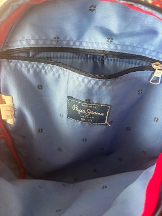 Mochila Pepe Jeans floral nueva