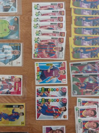 Lote 43 cromos de Messi