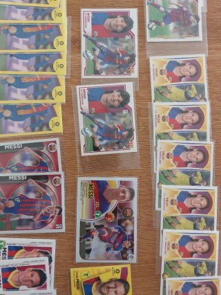 Lote 43 cromos de Messi