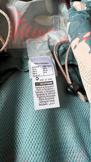 Chubasquero Quechua Estampado