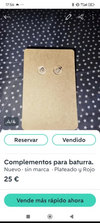 Conjunto Baturra: Pendientes , Colgante y broche.