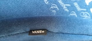 Sudadera Vans azul hombre talla L