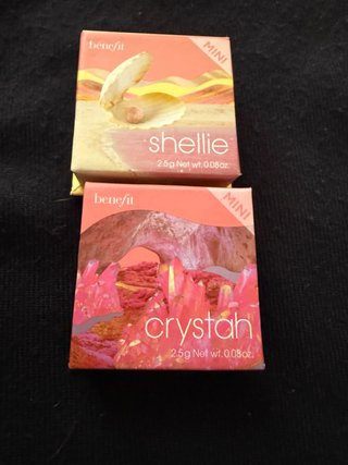 2 Coloretes Benefit Mini Shellie y Crystah