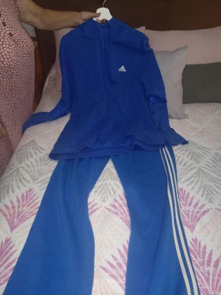 Sudadera Adidas Azul Talla XL