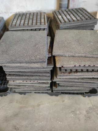 Losetas de caucho para exterior