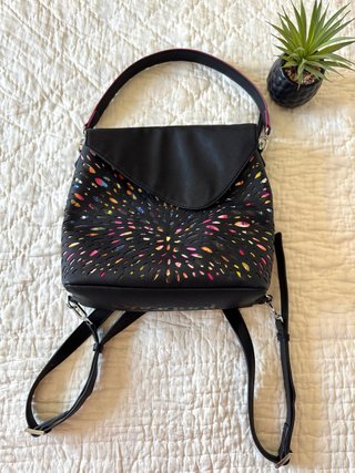Mochila/bolso negra Desigual