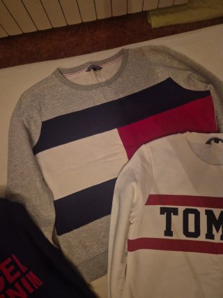 Sudadera Tommy Hilfiger Blanca Talla S