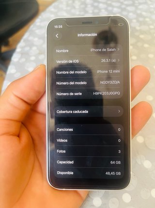 iPhone 12 mini 64GB Blanco