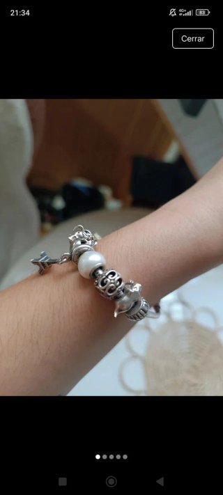 Pulsera con 12 charms