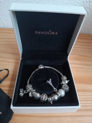 Pulsera con 12 charms