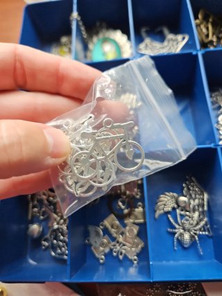 Lote 5 de accesorios para bisutería