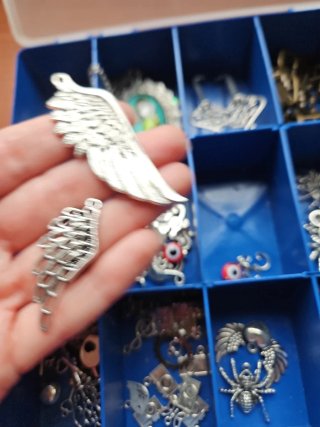 Lote 5 de accesorios para bisutería