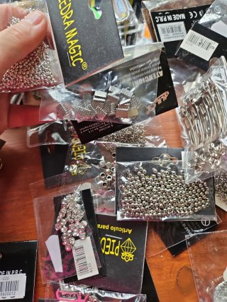 Lote 5 de accesorios para bisutería