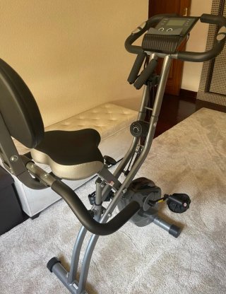 Bicicleta Estática Plegable 3 en 1 Magnética LCD