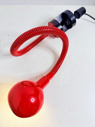 Lámpara Fase Snake Roja Diseño Pop 80s