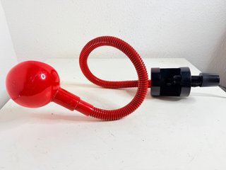Lámpara Fase Snake Roja Diseño Pop 80s