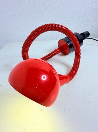 Lámpara Fase Snake Roja Diseño Pop 80s
