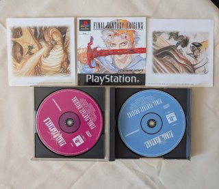 Final Fantasy Origins PS1 PAL Completo + Láminas