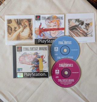 Final Fantasy Origins PS1 PAL Completo + Láminas
