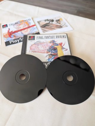 Final Fantasy Origins PS1 PAL Completo + Láminas