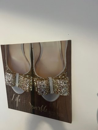 Cuadro Decorativo Zapatos con Brillo