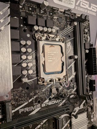 Pack CPU Intel i5 12600KF + Placa Base Asus B760M-
