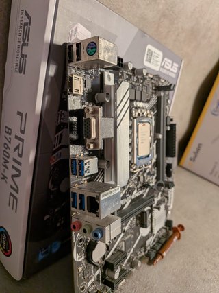 Pack CPU Intel i5 12600KF + Placa Base Asus B760M-