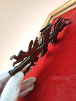 Cruz de Caravaca Relicario S. XVIII-XIX