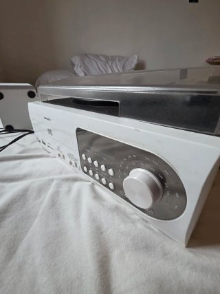 Tocadiscos Majestic Blanco