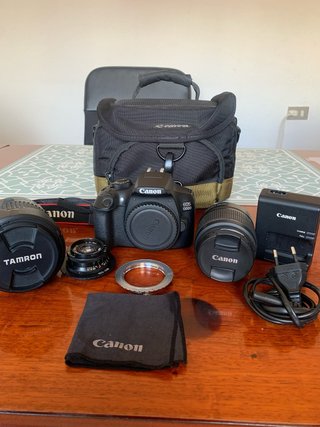 Pack Cámara Canon EOS 1300D + Accesorios
