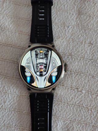 Reloj Inteligente con Correa Negra