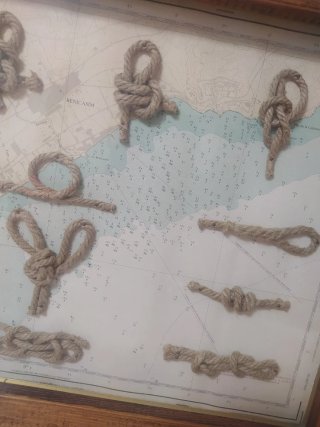 Cuadro Náutico Nudos Marineros Benicassim