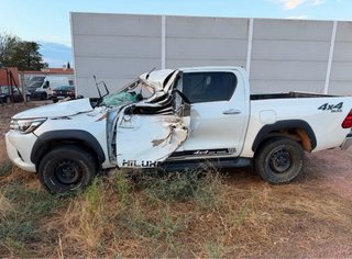 Toyota Hilux VX 2017 Auto · Golpe · ARRANCA Y ANDA