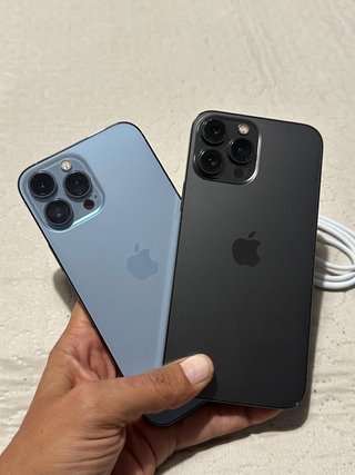 iPhone 13 Pro Max Azul y Grafito