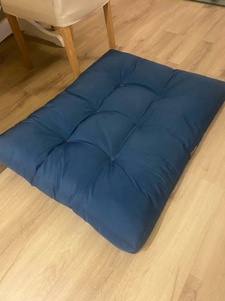 Cama Perro Grande Azul Marino
