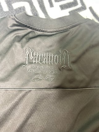Camiseta Y2K Negra Manga Larga XL