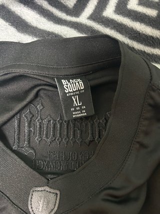Camiseta Y2K Negra Manga Larga XL