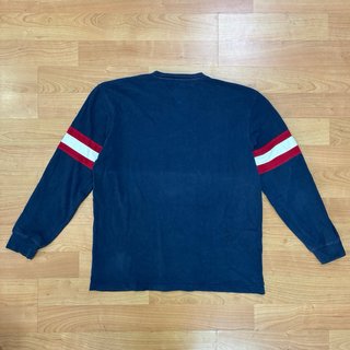 Camiseta Tommy Hilfiger manga larga XL azul marino